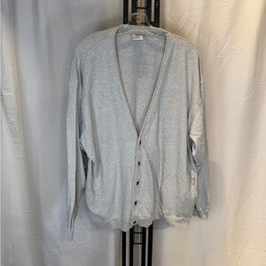 GAP Light Gray‎ Men's Cardigan (Vintage)